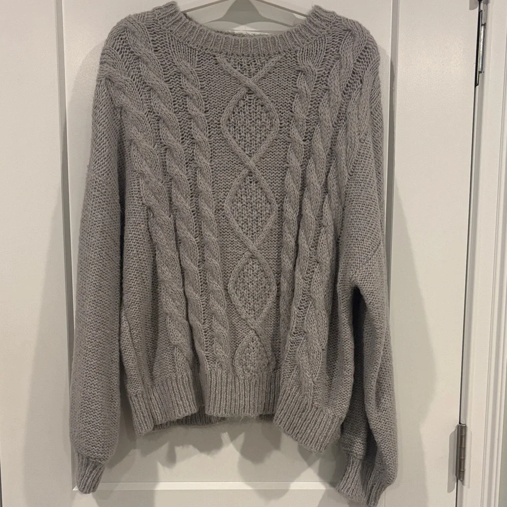 Sanctuary Womens Long Sleeve Crewneck Sweater Large - Picture 1 of 6